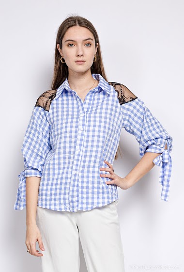 Wholesaler LUZABELLE - Gingham shirt