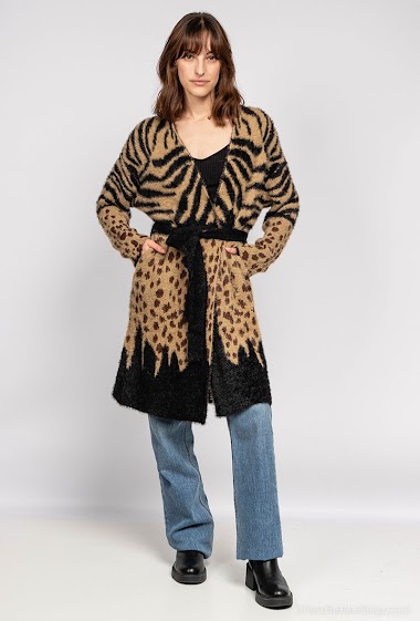 Wholesaler LUZABELLE - Leopard vest