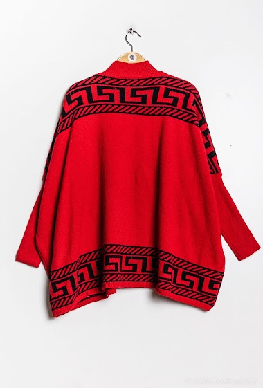 Wholesaler LUZABELLE - Pullover with greek pattern