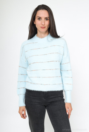 Wholesaler LUZABELLE - Payette striped sweater