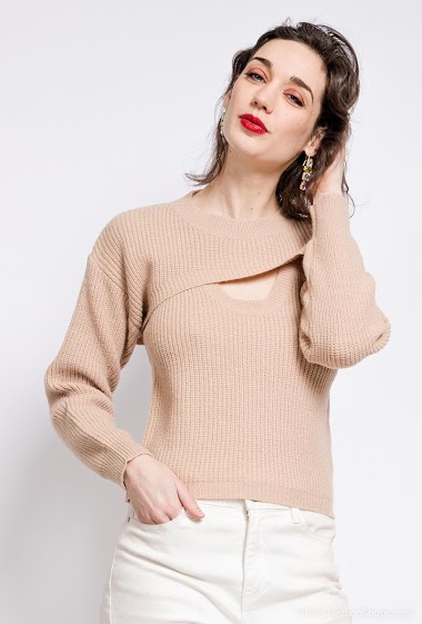 Wholesaler LUZABELLE - Crop sweater and tank top