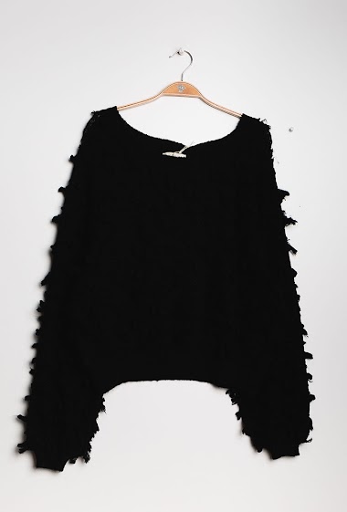 Wholesaler LUZABELLE - Knit fancy sweater