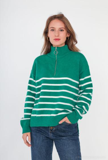 Wholesaler LUZABELLE - Striped sweater
