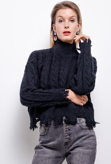 Wholesaler LUZABELLE - Cable knit sweater