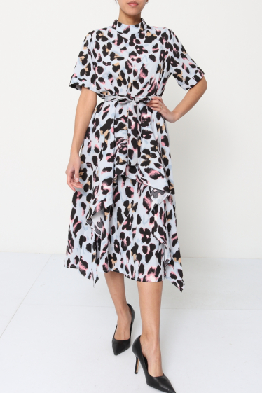 Wholesaler LUZABELLE - Leopard printed dress