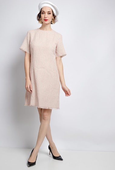 Wholesaler LUZABELLE - Tweed dress