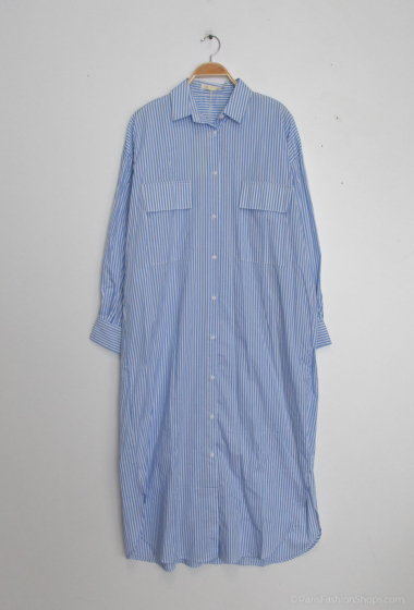 Wholesaler LUZABELLE - Long striped print dress