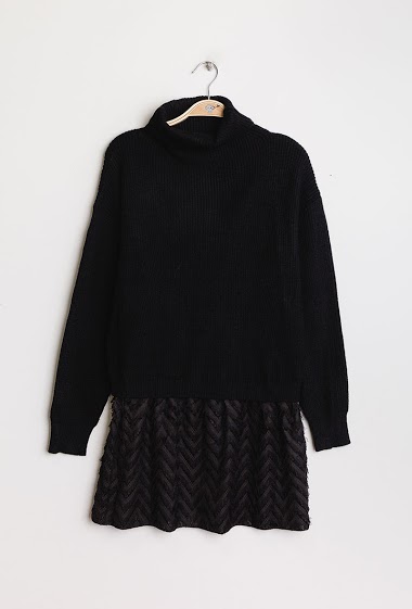 Großhändler LUZABELLE - Knitted sweater dress