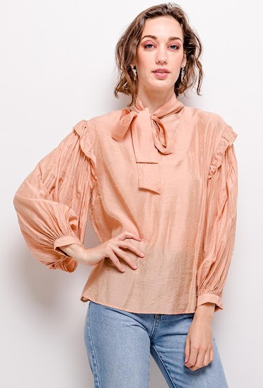 Wholesaler LUZABELLE - Top with ruffles