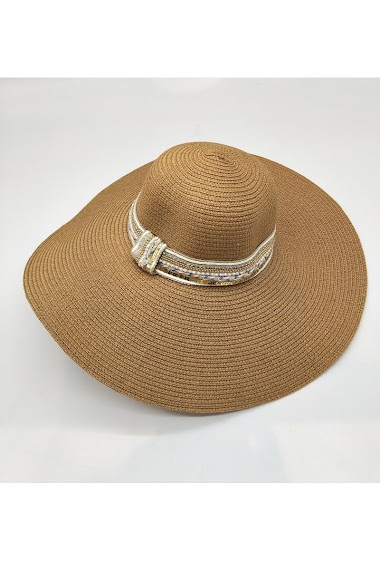 Grossiste LX Moda - Chapeau avec bandeau pailleté