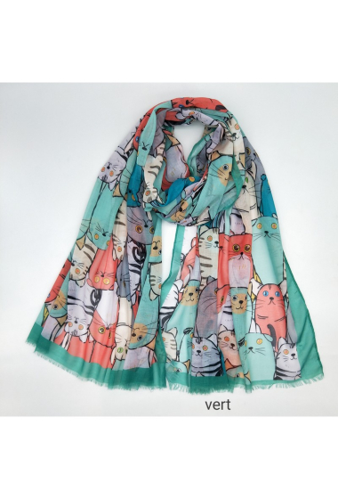 Wholesaler LX Moda - Cat scarf