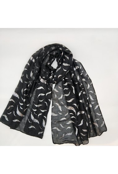 Wholesaler LX Moda - Scarf with floral pattern