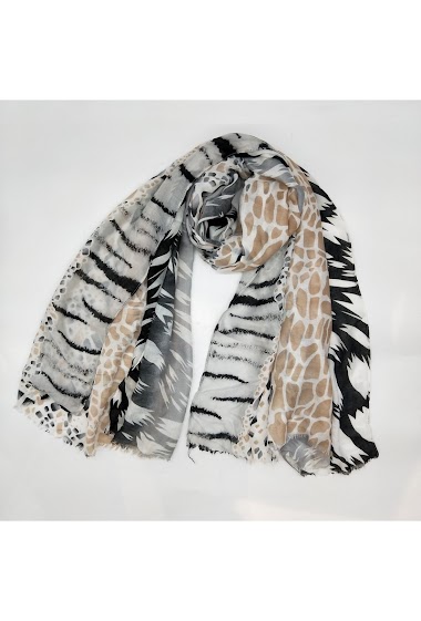 Wholesaler LX Moda - Scarf with printed pattern
