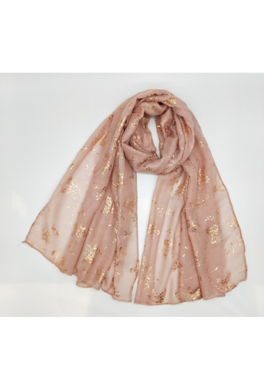 Wholesaler LX Moda - Scarf with floral pattern