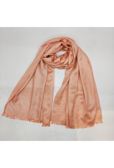 Großhändler LX Moda - Reversible shiny evening scarf