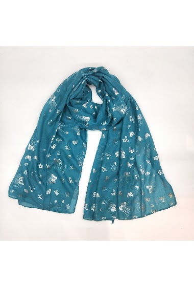 Großhändler LX Moda - Butterfly pattern scarf