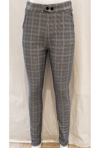 Großhändler LX Moda - Fleece plaid pants