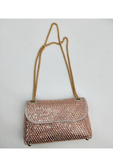 Wholesaler LX Moda - Rhinestone covered handbag