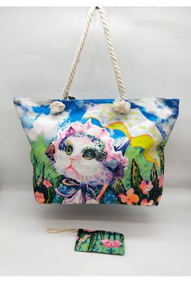 Wholesaler LX Moda - Printed beach bag