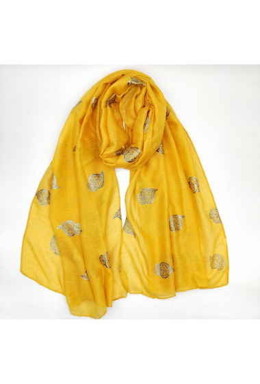 Wholesaler LX Moda - Shiny scarf with  motif