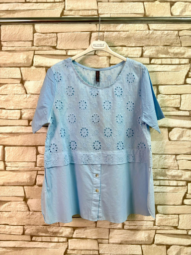 Grossiste LYCHI - blouse en coton