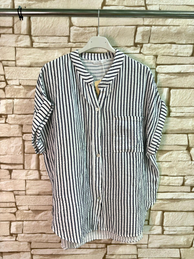 Wholesaler LYCHI - cotton gauze blouse