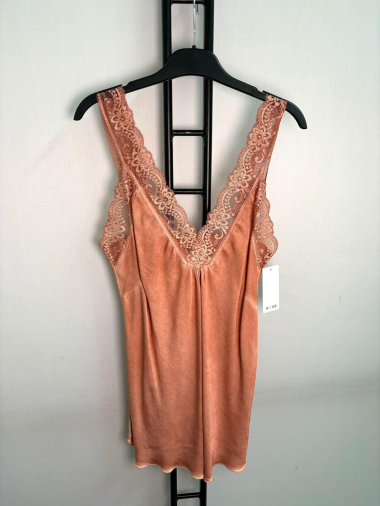 Wholesaler LYCHI - camisole with lace strap
