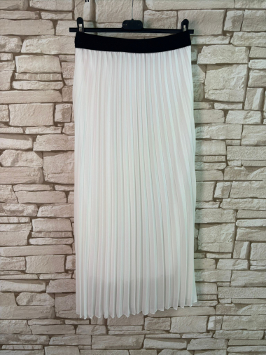 Wholesaler LYCHI - pleated chiffon skirt