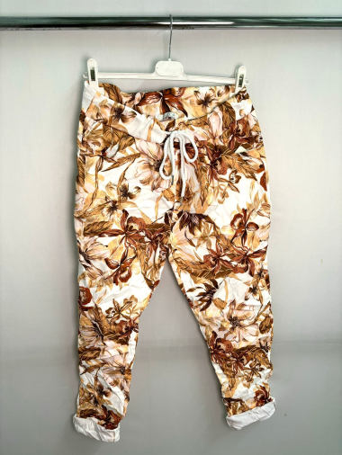 Wholesaler LYCHI - printed pants with two pockets