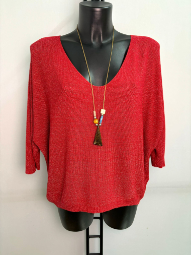 Wholesaler LYCHI - fine lurex sweater