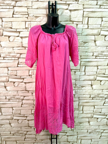 Wholesaler LYCHI - cotton voile dress