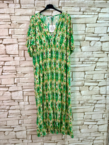 Wholesaler LYCHI - long printed viscose dress