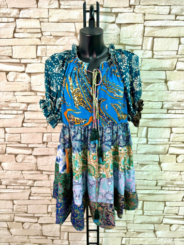Grossiste LYCHI - robe multicolor