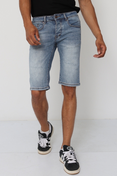 Wholesaler Lysande - men's jean bermuda shorts