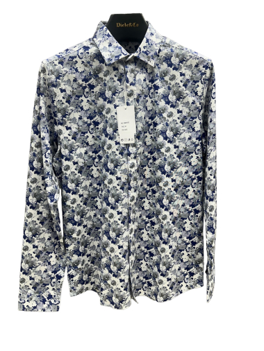 Wholesaler Lysande - Flower printed cotton shirt