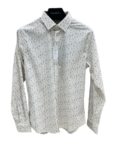 Wholesaler Lysande - Cotton shirt with small flower print