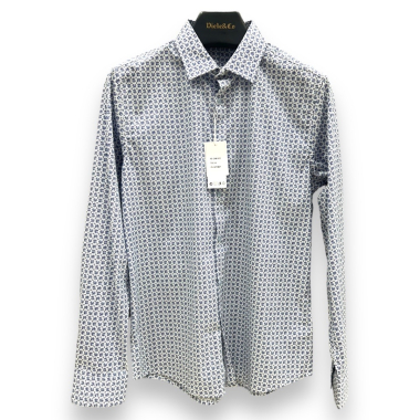 Großhändler Lysande - Bedrucktes Hemd aus Baumwolle