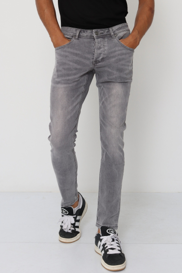 Wholesaler Lysande - light gray washed jeans