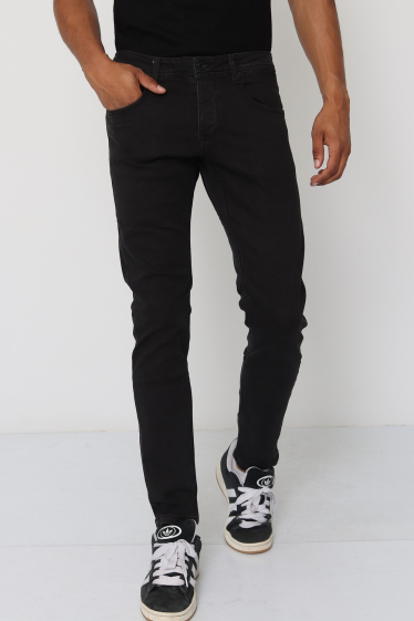 Großhändler Lysande - Gewaschene schwarze Jeans