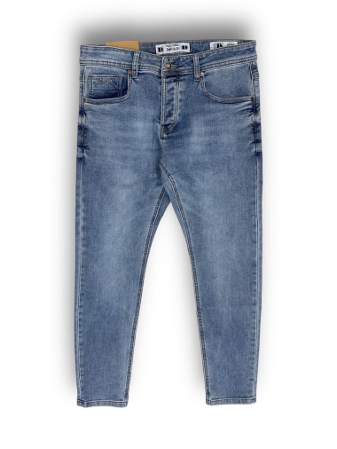 Wholesaler Lysande - Men's blue slim jeans