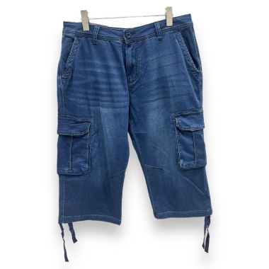 Wholesaler Lysande - Cropped denim cargo pants