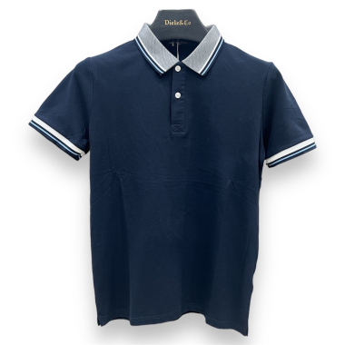Wholesaler Lysande - polo shirt with collar and sleeve detail