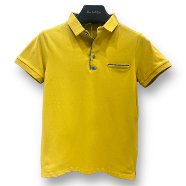 Wholesaler Lysande - polo shirt with collar and pocket detail