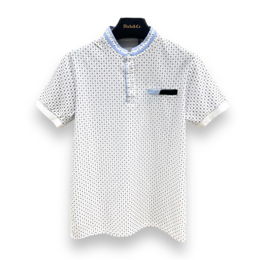 Wholesaler Lysande - mandarin collar polo shirt