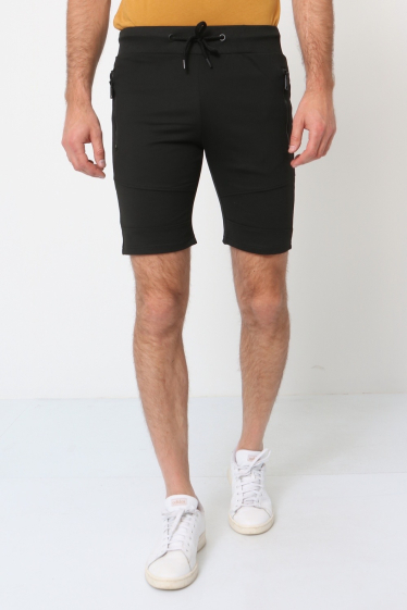 Wholesaler Lysande - Jogging shorts with zip pocket