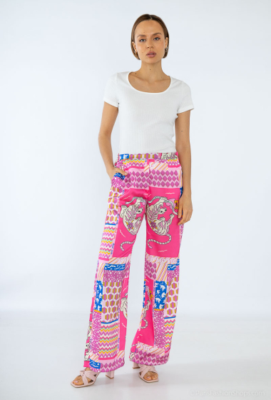 Wholesaler Holly & Joey - Printed Mila pants