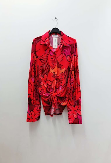 Wholesaler M.L Style - Floral print shirt