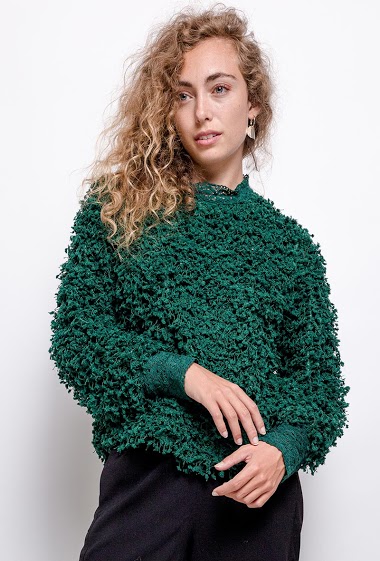 Großhändler M.L Style - Textured sweater