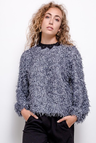 Wholesaler M.L Style - Textured sweater