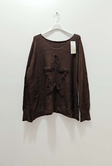 Wholesaler M.L Style - Very soft star sweater